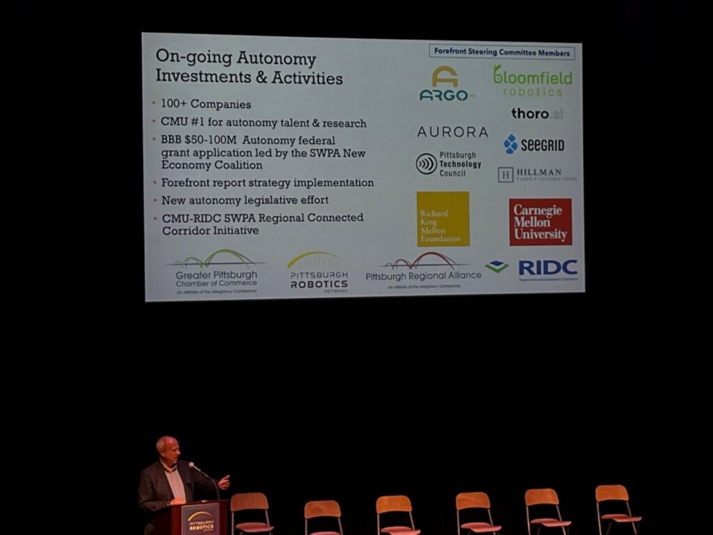Ridc RIDC President Speaks at Pittsburgh Robotics Network's